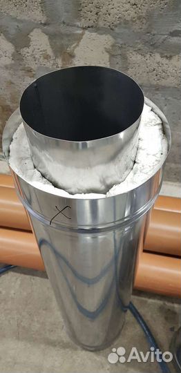 Сэндвич труба для дымохода разных диаметров