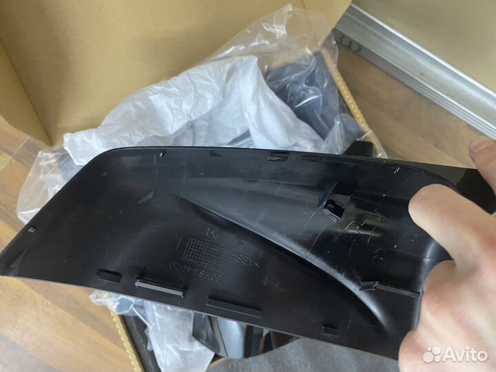 Крышки зеркал на BMW E60 глянец