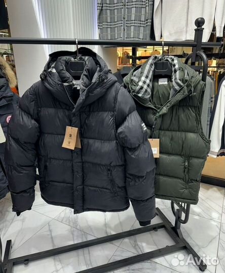 Пуховик burberry трансформер