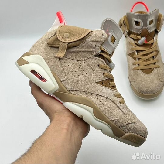 Кроссовки Travis Scott & Nike Air Jordan 6 Retro