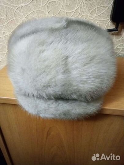 Норковая шапка мужская