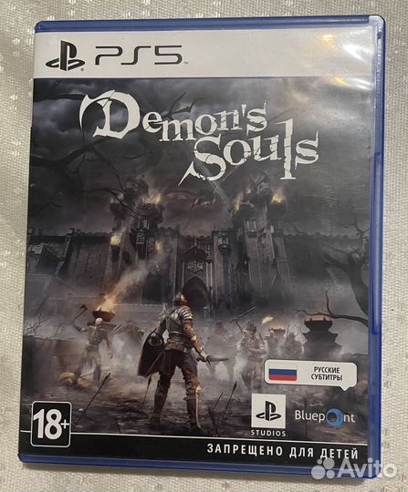 Demons souls ps5 диск