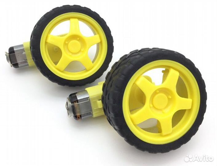 Мотор колесо \ шасси для ардуино