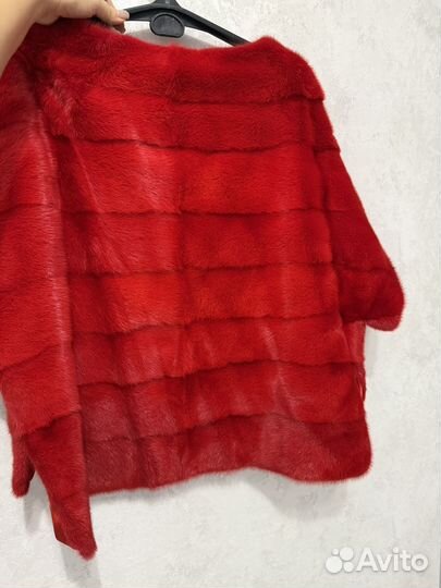 Норковое пальто (как новое) 44-46-48р