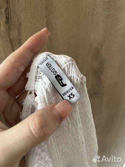 Блузка женская белая xs