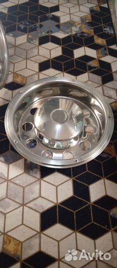 Колпаки колёсные хром