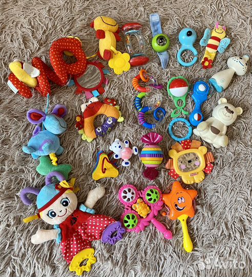 Грызунки, умный телефон, погремушки