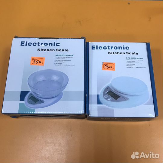 Кухонные весы в ассортименте