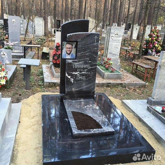 Памятник с установкой, реставрация старых