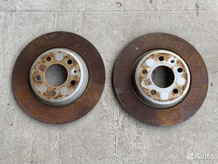 Диск тормозной задний Audi a6 c7