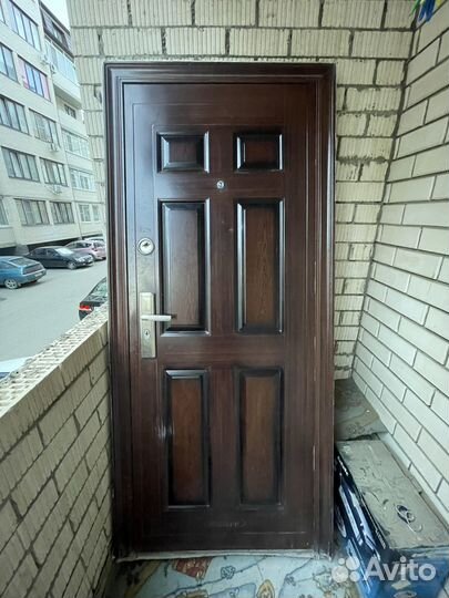 Дверь входная железная бу