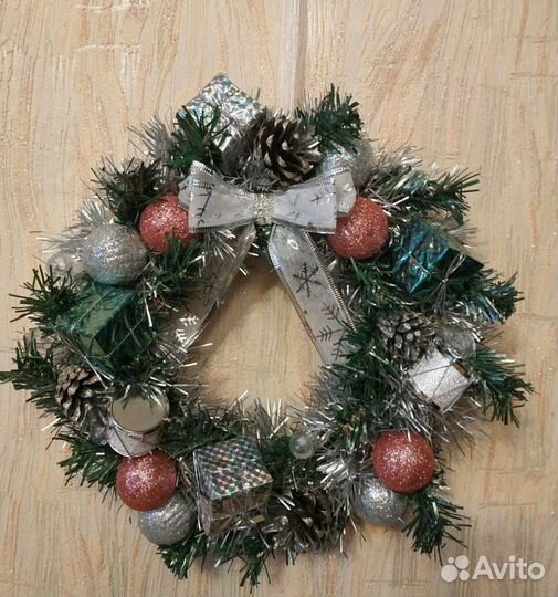Рождественские веночки на заказ