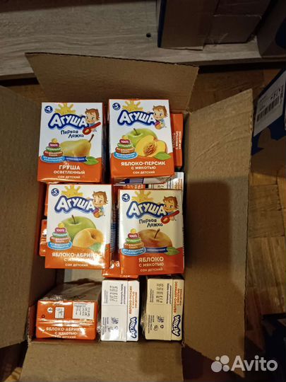 Сок Агуша для детей