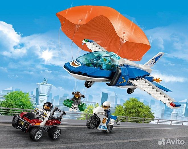 Конструктор Lari 11208 Воздушная полиция: арест па