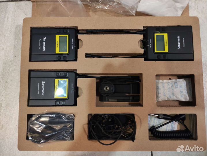 Saramonic uwmic9 tx9+tx9+rx9 петличная радиосистем