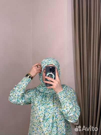 Мусульманское платье/Намазник с платком