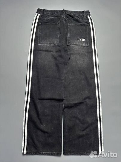 Джинсы Balenciaga Adidas Yorisport 5 stripes type