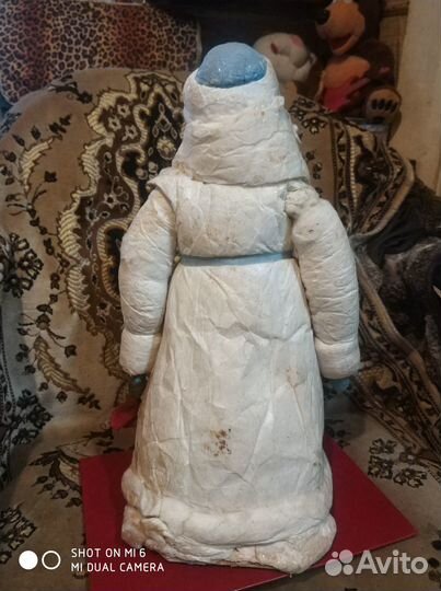 Дед мороз (ватный) СССР Воронежская ф-ка игрушек