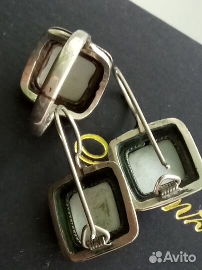 Новый комплект серьги и кольцо