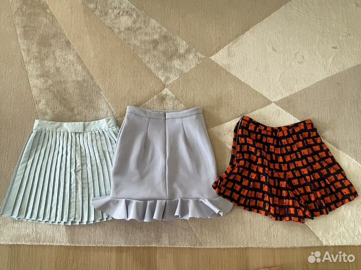 Шорты, джинсы, юбки Zara, Bershka, COS, Topshop