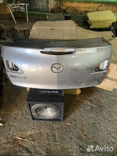 Крышка багажника mazda 3 bl седан