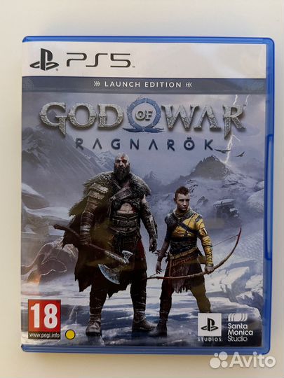 God Of War Ragnarok диск PS5