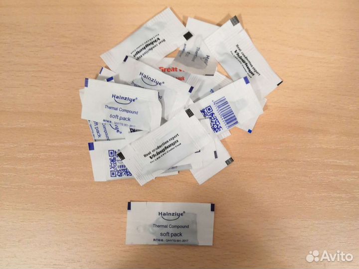 Термопаста 0,5 г х 30 шт