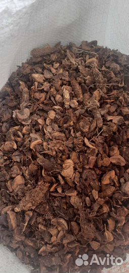 Мульча (шелуха кедровой шишки)