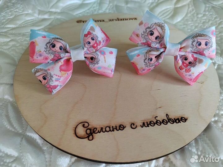 Резинки для волос ручной работы