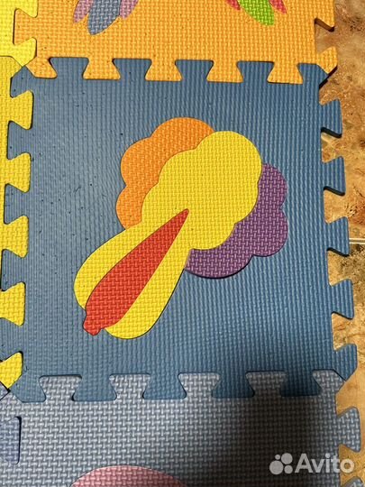 Детские коврики пазл