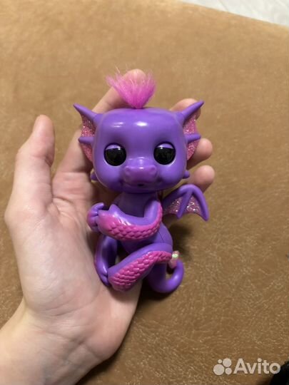 Интерактивный фиолетовый дракон