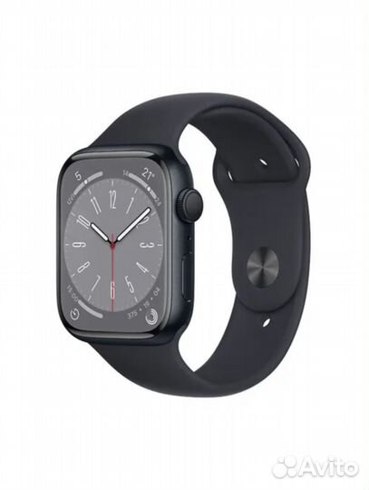 Часы Apple Watch Series 8 41mm цвет «тёмная ночь»
