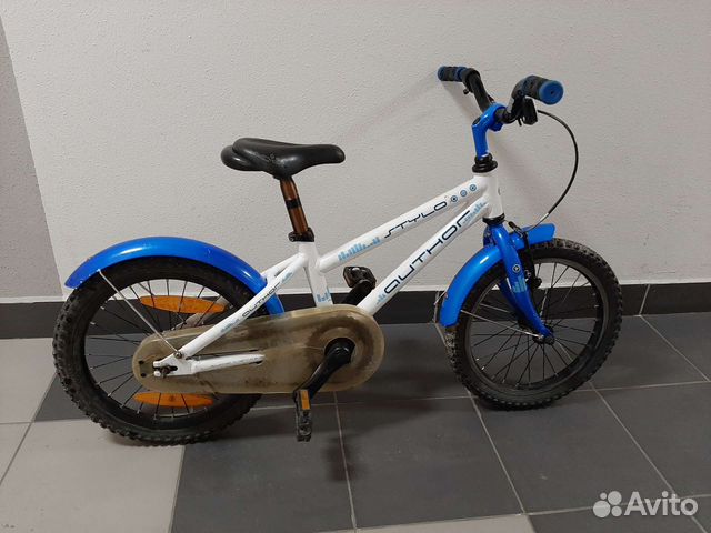 Детский велосипед author stylo, рама 9 дюймов