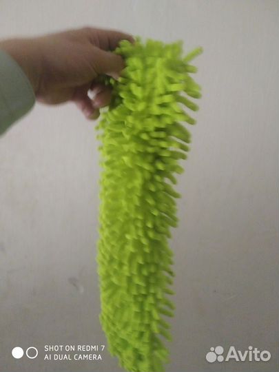 Швабра с 2-мя насадками новая для мытья пола