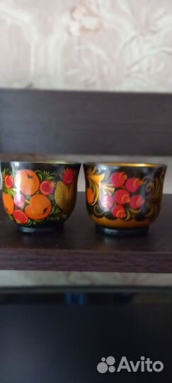 Стаканчики хохлома