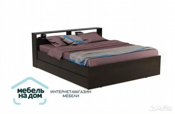 Кровать двуспальная