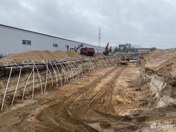 Водопонижение, осушение, откачка воды из котлована