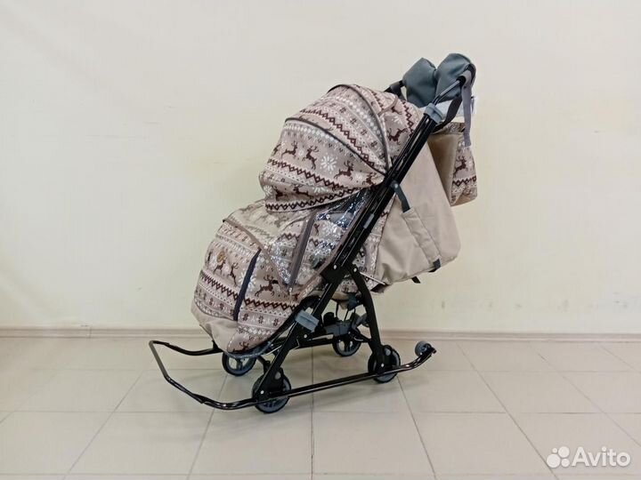 Санки-коляска Galaxy Kids 3-1. /Новые