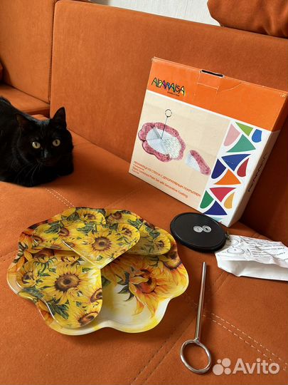 Менажница из стекла