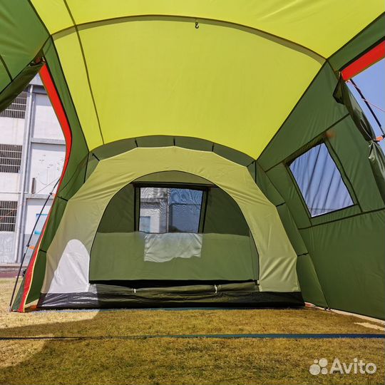 Палатка туристическая 4 местная+тамбур большой