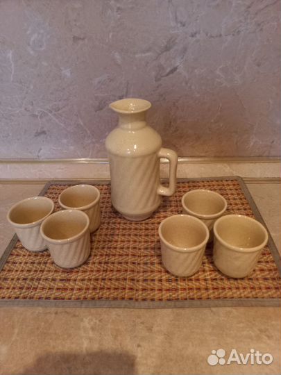 Набор подарочный для вина керамика Болгария