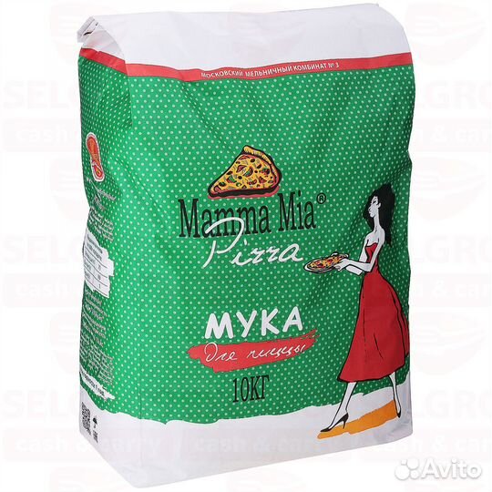 Мука для пиццы Мама Мия 10 кг