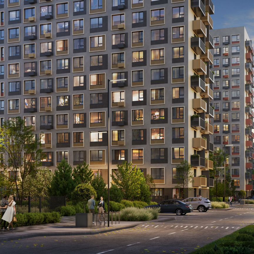 1-к. квартира, 37,6 м², 10/15 эт.