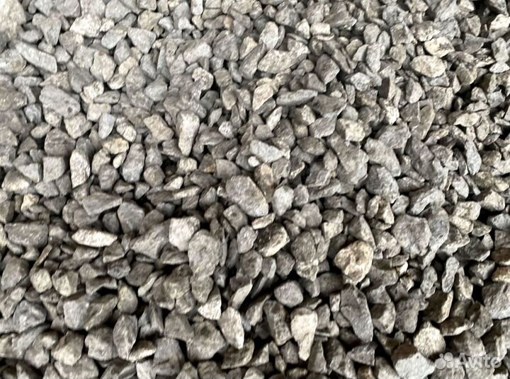 Щебень, Песок