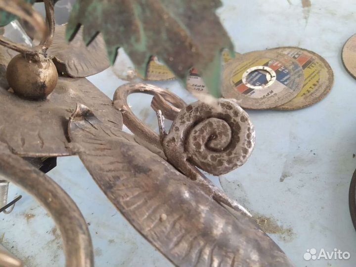 Люстра кованная бу