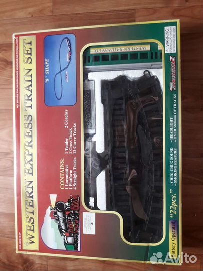 Игрушка Железная Дорога на Батарейках 2005 г