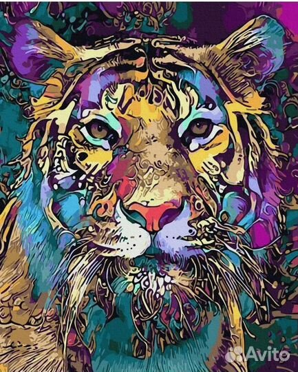 Картина по номерам на подрамнике 30*40 новая