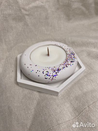 Свеча с кокосовым воском