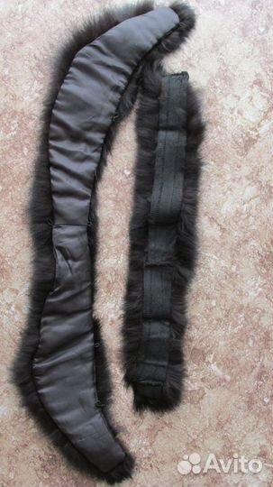 Шкурки норки, пластина, воротник