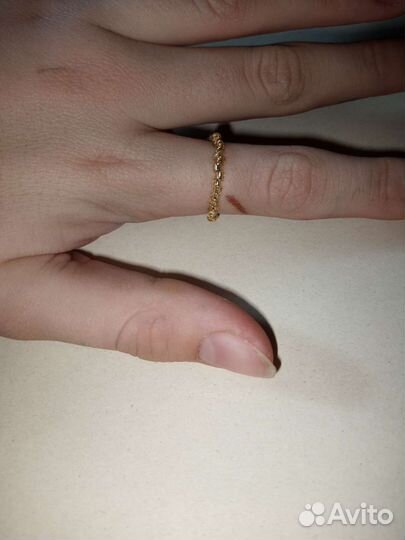 Кольцо из бисера